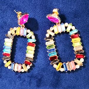 *NEW Stunning Multi Colored Earrings